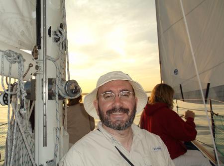 Mr. Pafundi sailing off into the sunset