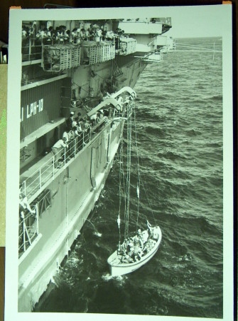 USS Tripoli in the Indian Ocean 1972