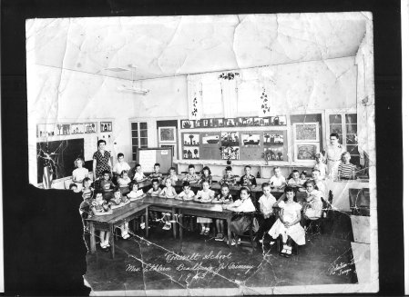Rush Miller's album, Roosevelt Elementary class photos