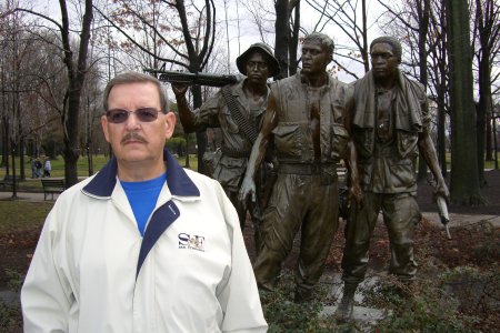 At Vietnam Memorial