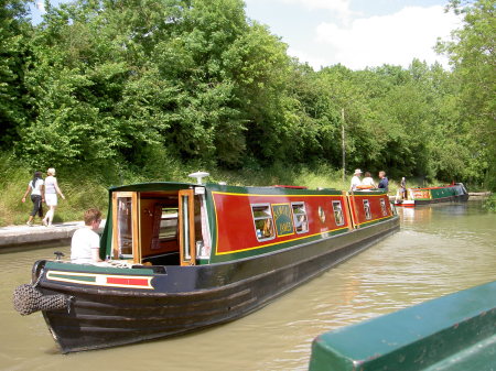 Canals around Oxford, England, June 2006