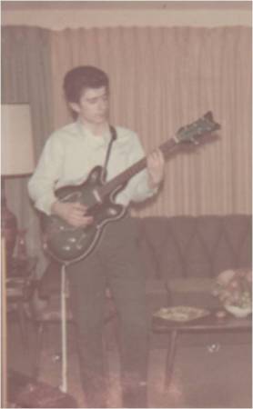 Me playing guitar at 15