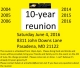 10 year reunion reunion event on Jun 4, 2016 image