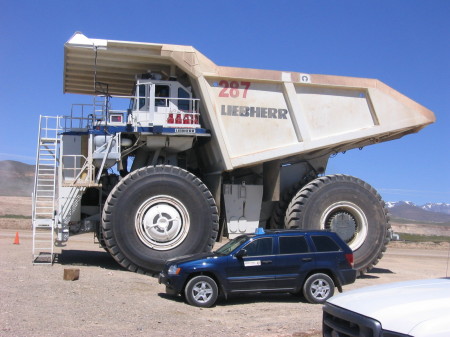 400 Ton Haul truck in NV