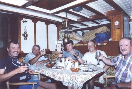 A Mess Dinner on the MARDA 1992