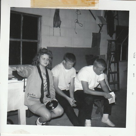 Jackie Cooke with Sherman Fitch and Dan Kirby