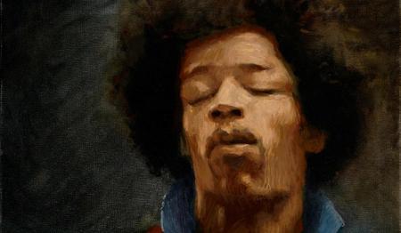 Jimi Hendrix (detail)