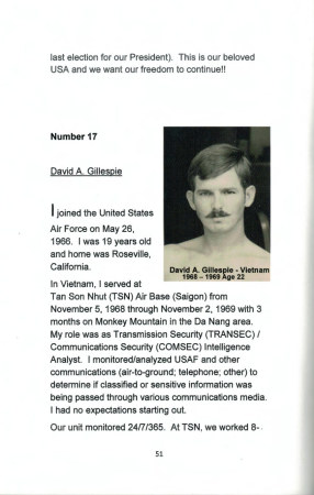 DAVID (DAVE) GILLESPIE's Classmates profile album