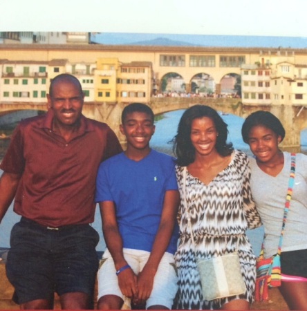 James Family in Florence, Italy