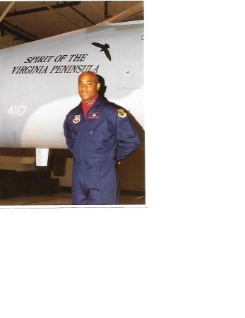 Our son Leonard. Air Force retired .