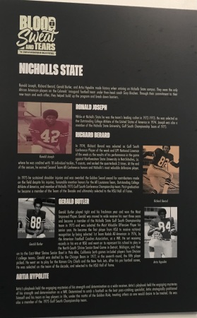 College Hall of Fame Recognition-Atlanta Ga.