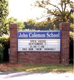 John Colemon Elementary School Logo Photo Album