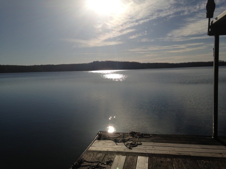 Our Happy Place - Lake House dock