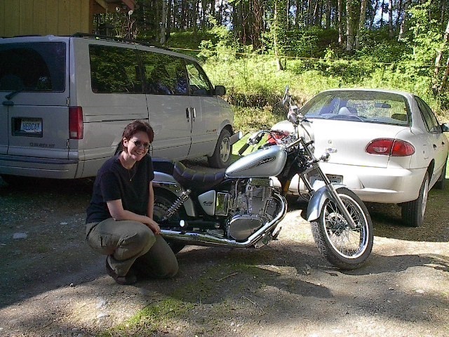 Me and my bike in 2000