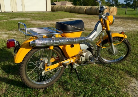 My 1969 Honda CT90 just like I had at BHS!