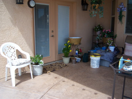 Lauretta Huggins' album, Back yard