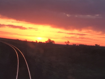 Leaving G’burg via train to NM 2019