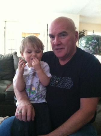 Me and my grandson Danny Oct.2012