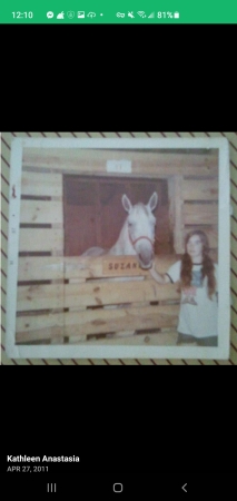Kathleen Wheat's album, My Horse Suzanna