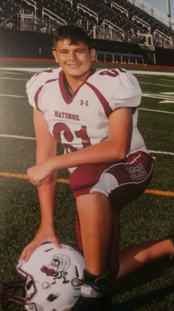 My son Will Freshman Football 