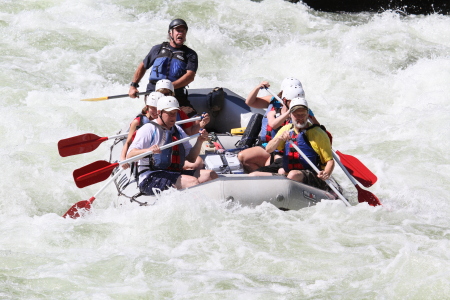 Melody Trierwiler's album, WV white water rafting