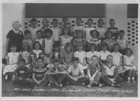 Melrose 4th Grade 1952