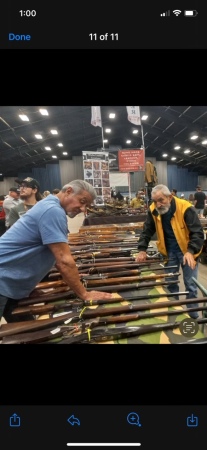 Sylvester was interested in antique guns.