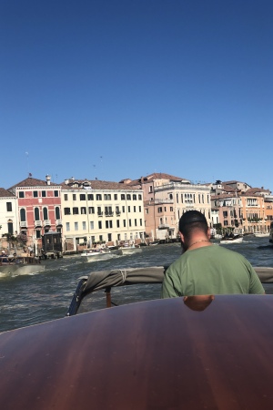 Returning to Venice (Italy, not LA). 