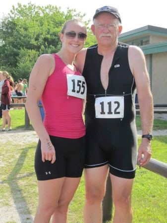 Triathlon with Sarah... 