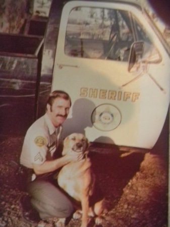 My first K-9 Tracy