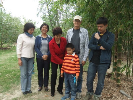 My bamboo garden in Hainan, China