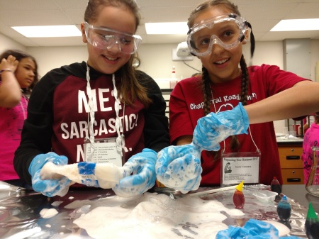 STEM workshops for middle-school girls