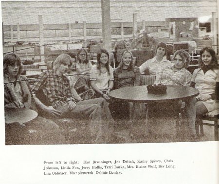 Sonia Malloni's album, Diamond Oaks Voc 1975 Class Pictures