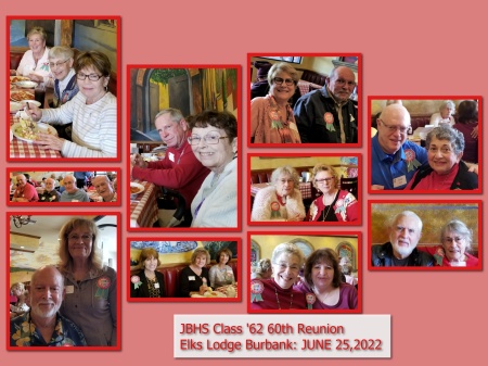 John Burroughs  Class '62 ~ 60th HS Reunion