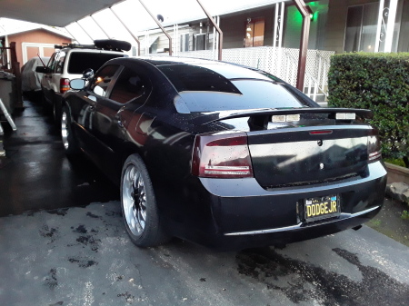 Daytime patrol car