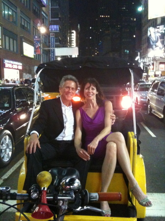 Rickshaw in Times Square