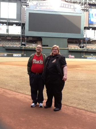 Deb with husband Glen