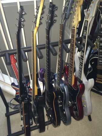 Guitar collection x6