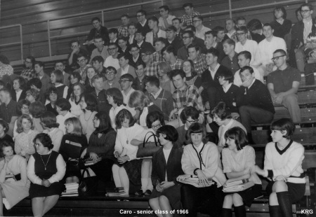 Caro Senior Class of 1966