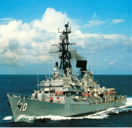 Ship #4 USS Sampson DDG-10
