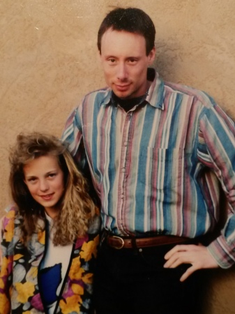 With my niece around 1990