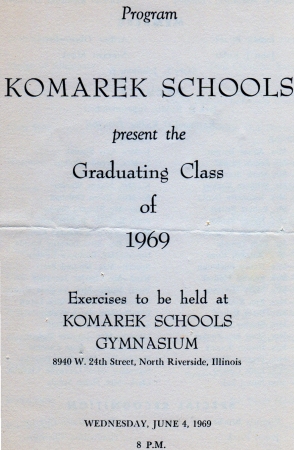 Jerry Holy's album, Komarek Elementary School