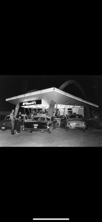 Going to McDonald’s in the 1950s.