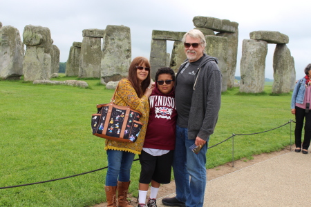 Stonehenge with Kris and Zach 2018