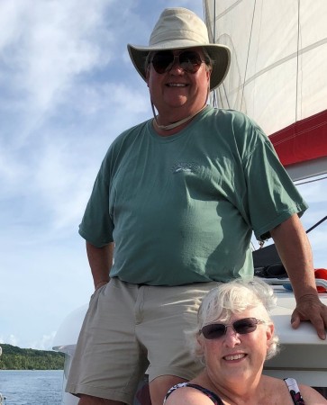 Jack & Marleen Sailing Bora Bora 2019