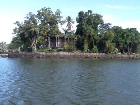 Islands on Lake Nicaragua.