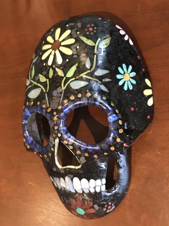 Wearable Day of the Dead Mask