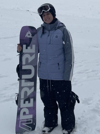 Snowboarding Allie