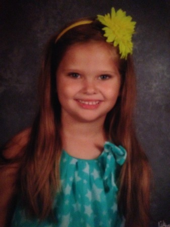 Zoey's first school picture