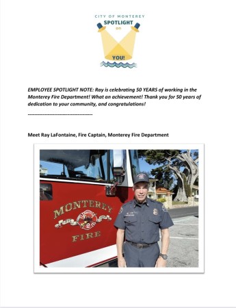 50 years (&counting) of Monterey Fire service 